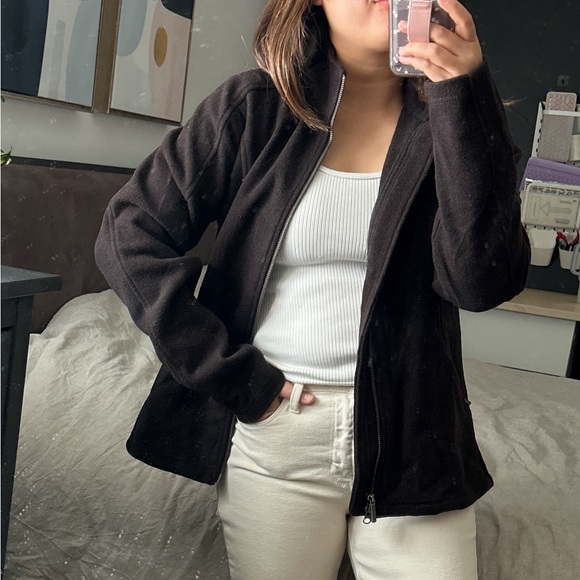 VINTAGE Smartwool Zip Front Wool Nylon Blend Jacket. Size M - Picture 9 of 11